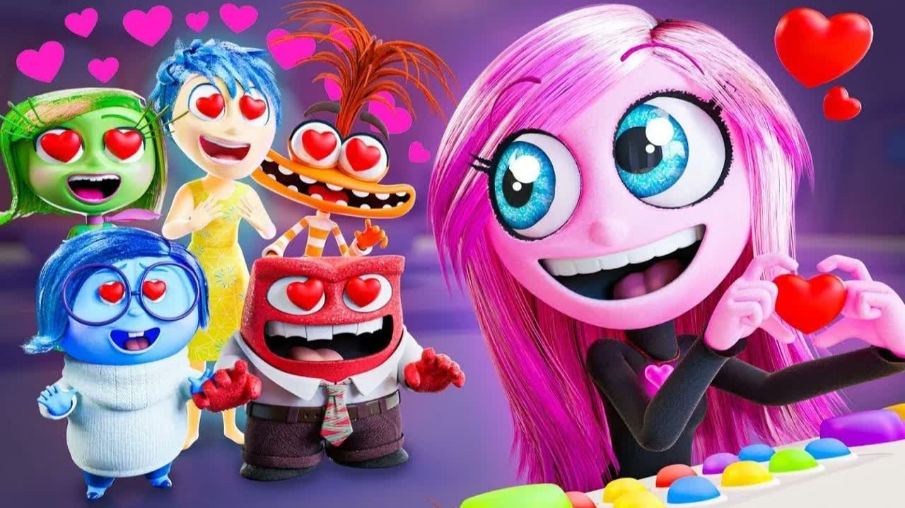 ГОЛОВОЛОМКА 2 - СИЛА ЛЮБВИ! | Inside Out 2 - Анимации на русском