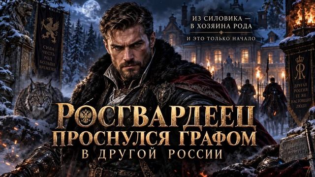 АУДИОКНИГА ПОЛНОСТЬЮ | Росгвардеец проснулся графом в другой России | ПОПАДАНЦЫ | Книга 1