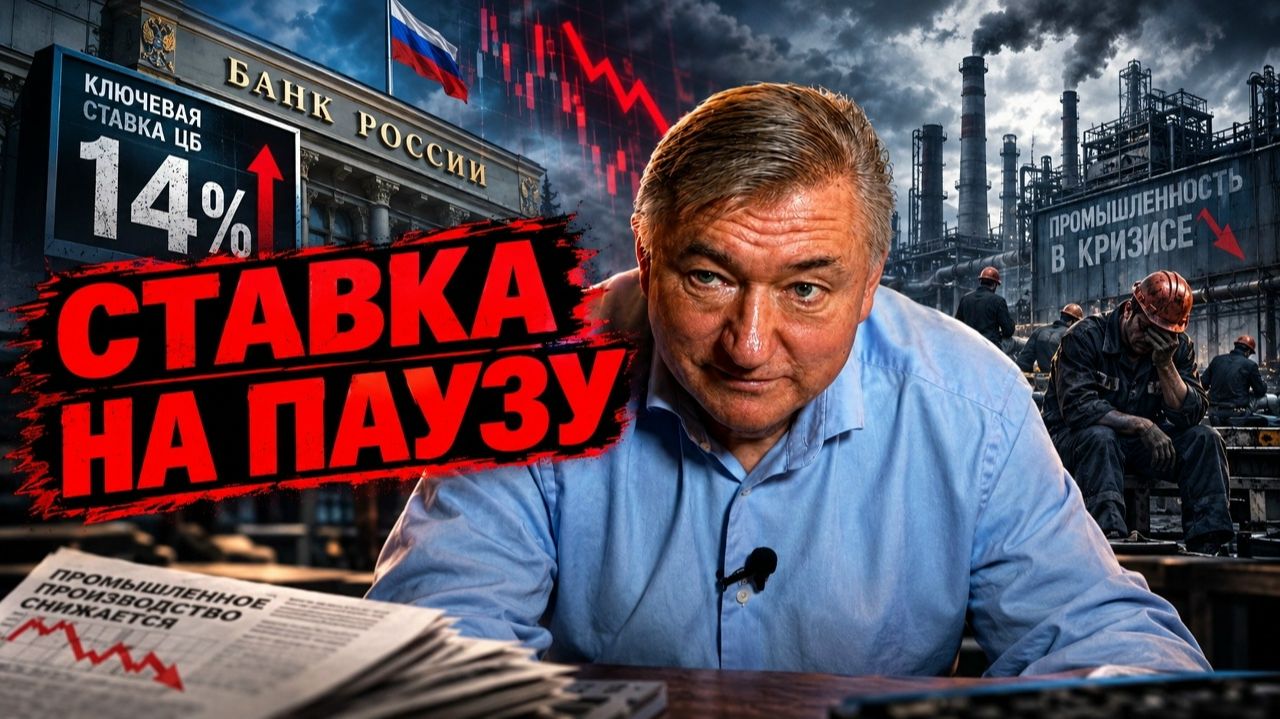 СТАВКА НА ПАУЗУ: Решение ЦБ, как это отразится на предприятиях?/Владимир Боглаев