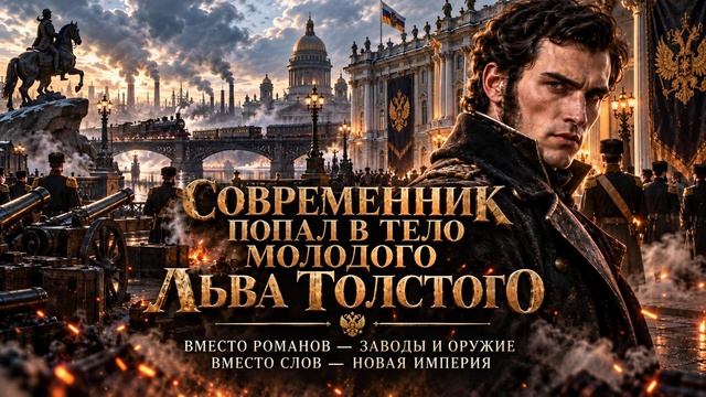 АУДИОКНИГА ПОЛНОСТЬЮ | Современник попал в тело молодого Льва Толстого | ПОПАДАНЦЫ | Книга 1