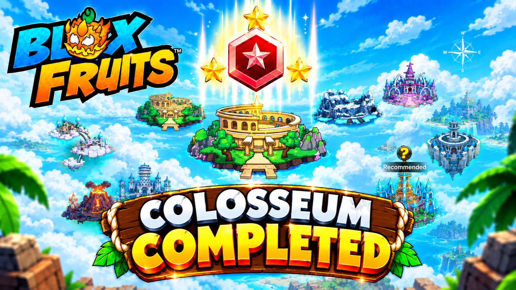 COLOSSEUM СЕКРЕТНЫЕ КВЕСТЫ ! Как получить 3 ЗВЕЗДЫ  Blox Fruits