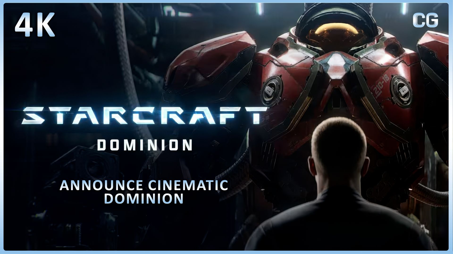 STARCRAFT  -  Announce Cinematic  Dominion, 4K