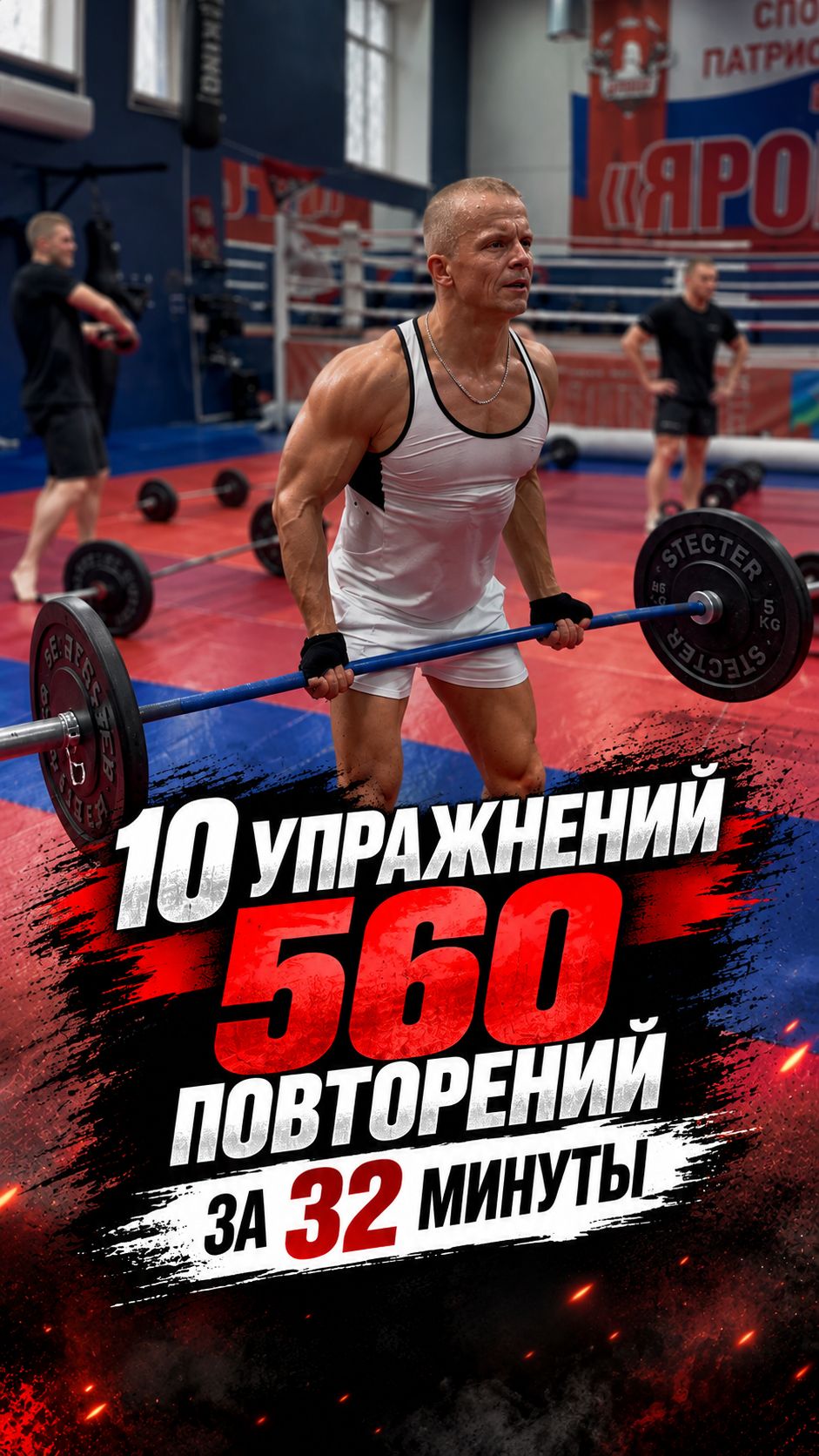 Мои тренировки (единоборства, кроссфит и бег)