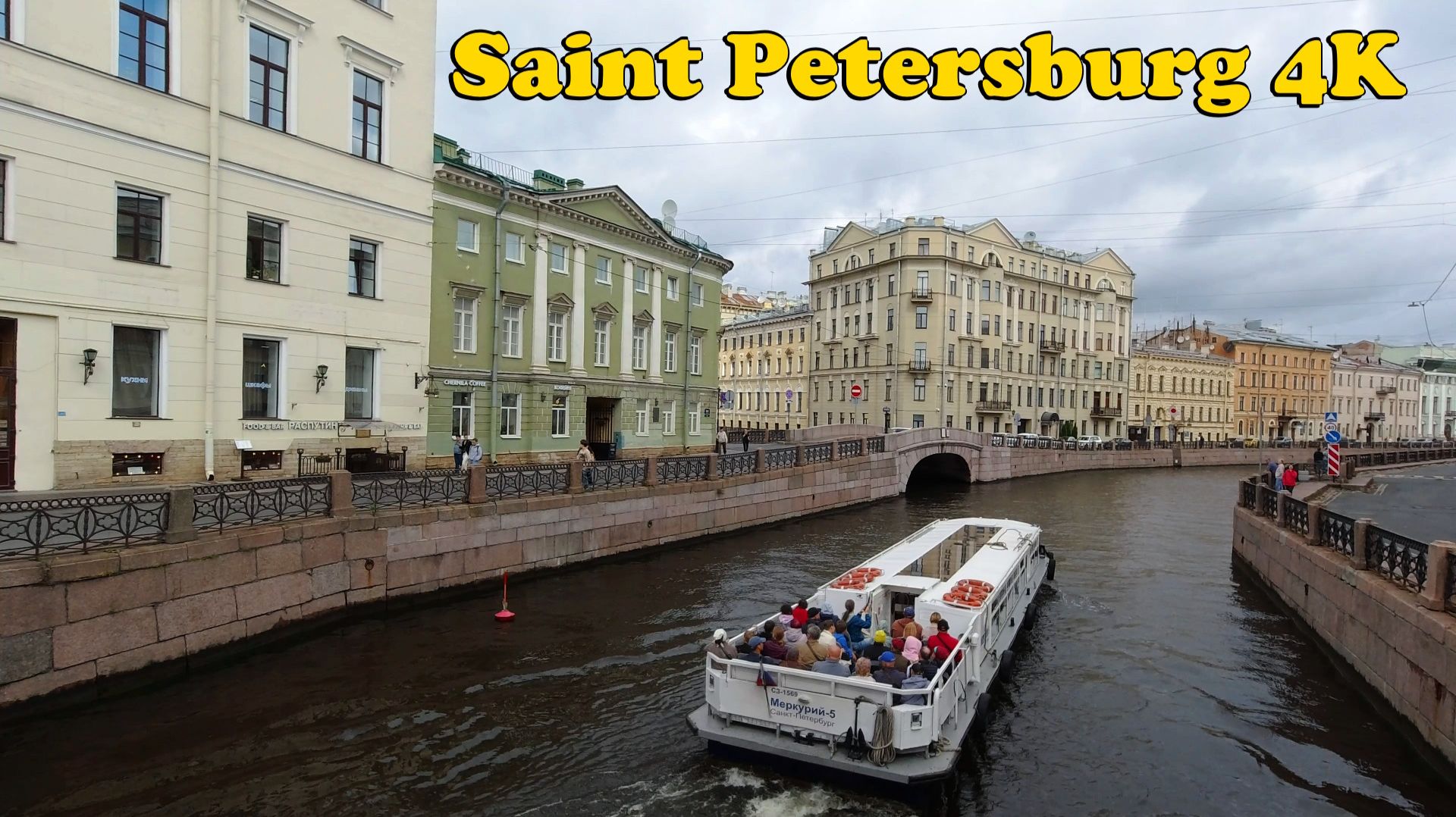Saint Petersburg Russia Walking Tour 4K