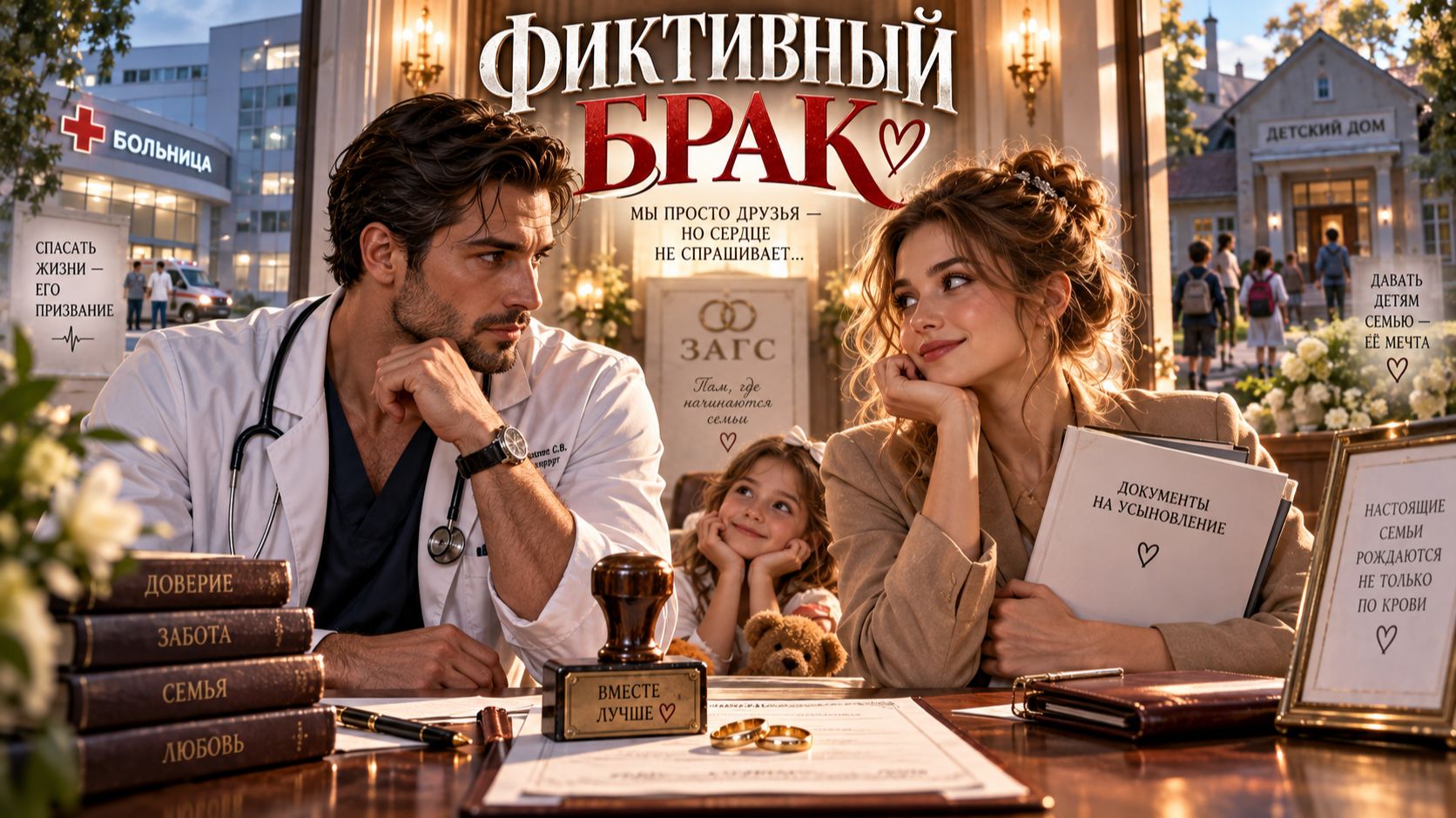 ФИКТИВНЫЙ БРАК 🌷 АУДИОКНИГА ПОЛНОСТЬЮ🌷 ЛЮБОВНЫЕ РОМАНЫ