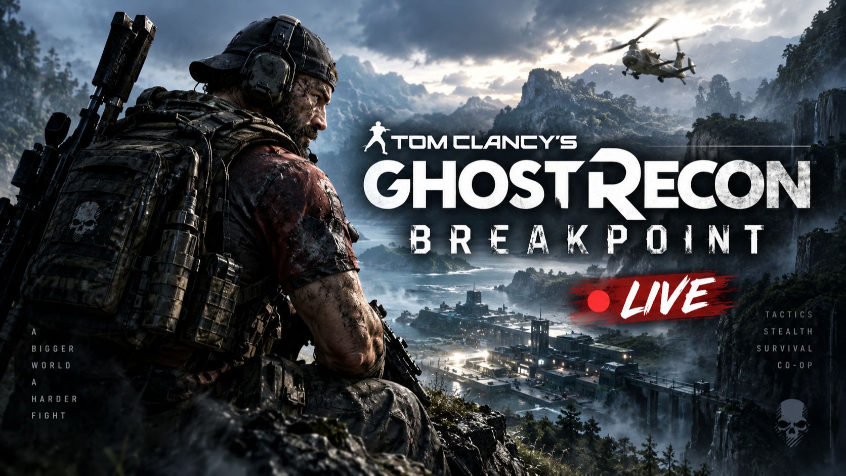 🎯 Tom Clancy’s Ghost Recon Breakpoint — Тактика, стелс и выживание | Стрим
