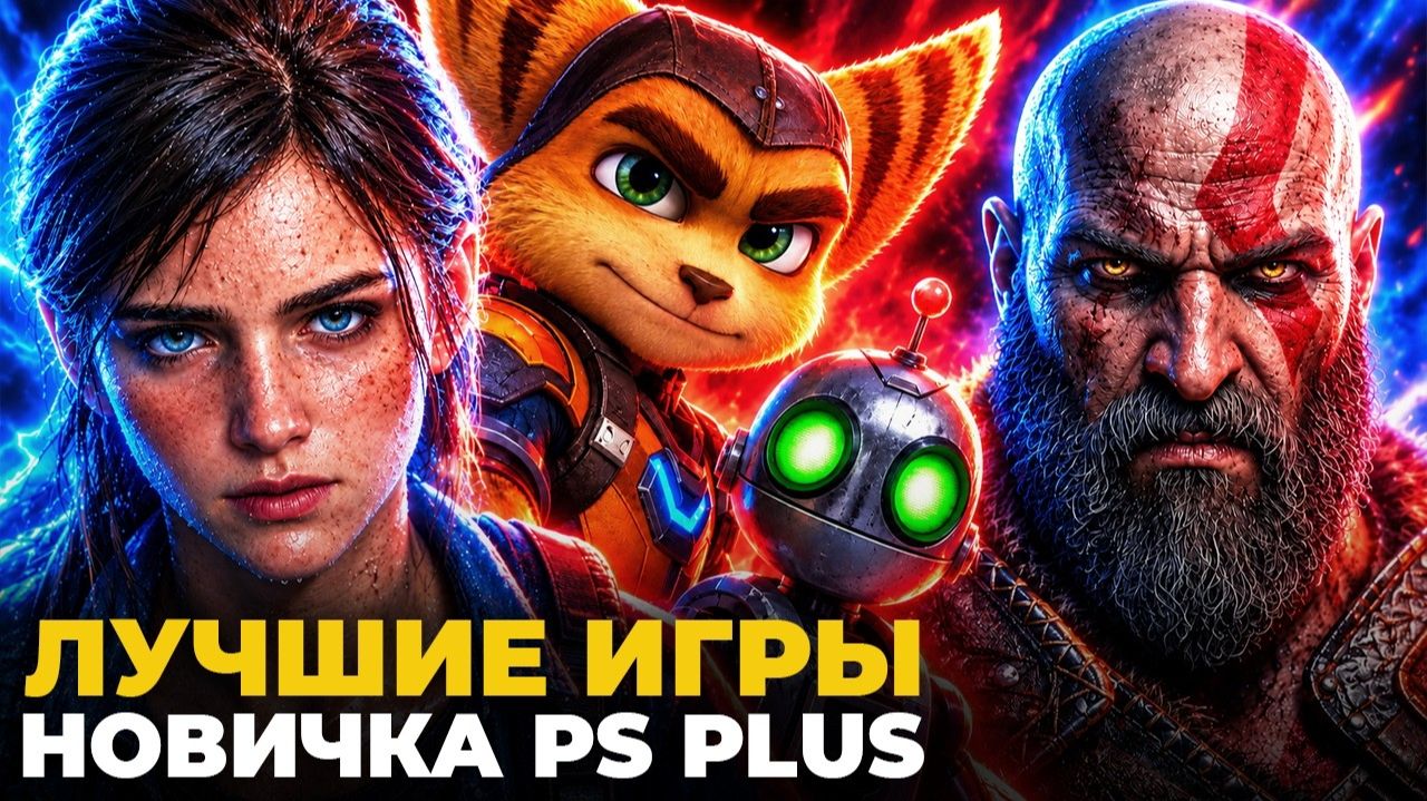 ЭТО БАЗА. Лучшие игры для новичка в PS Plus, которые обязан пройти каждый владелец PS5