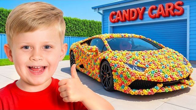 Игра CANDY CARS Challenge для детей