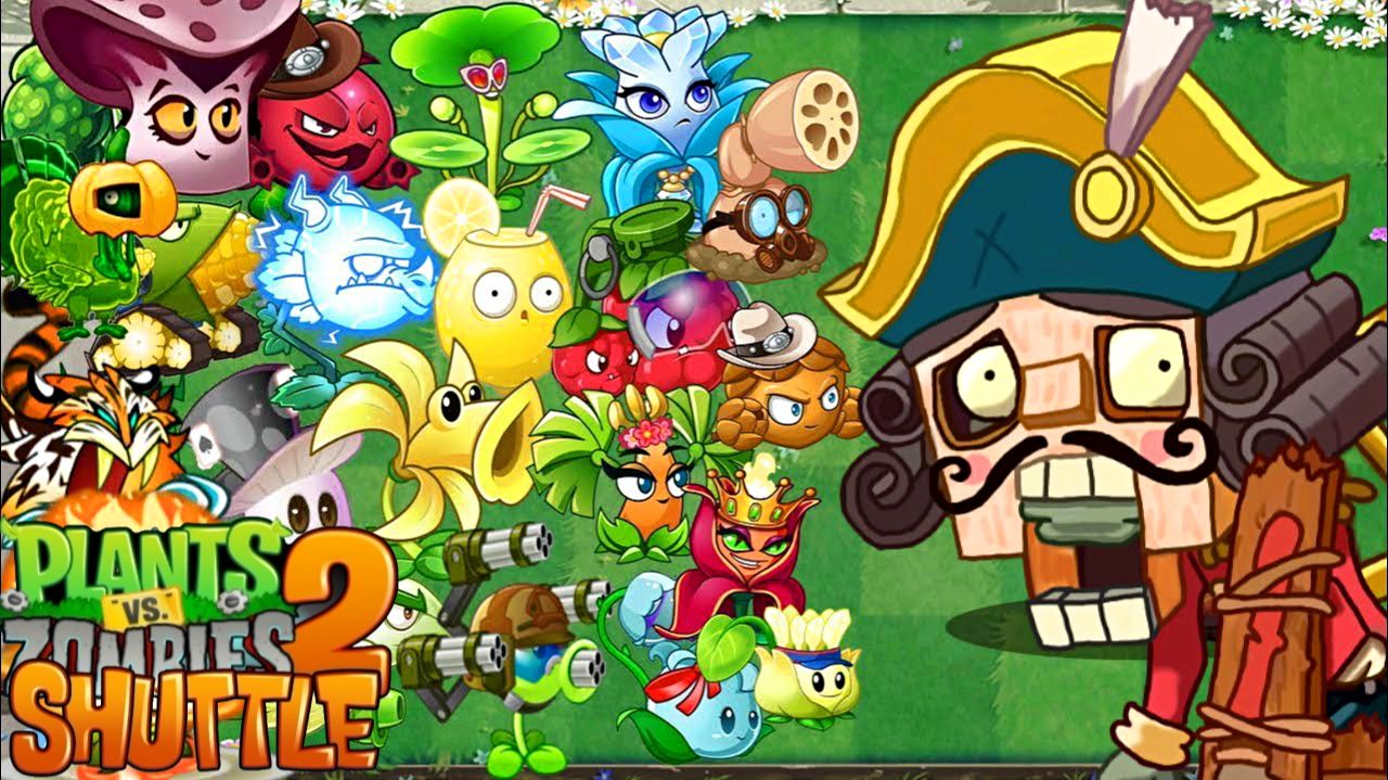 Растения против зомби PvZ 2 SHUTTLE Plants Vs Zombies ПвЗ [8]