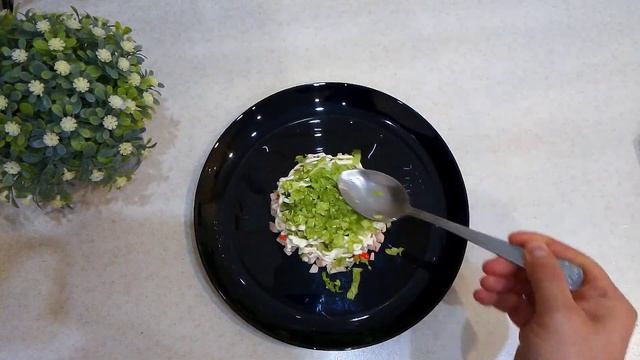 Салат с крабовыми палочками