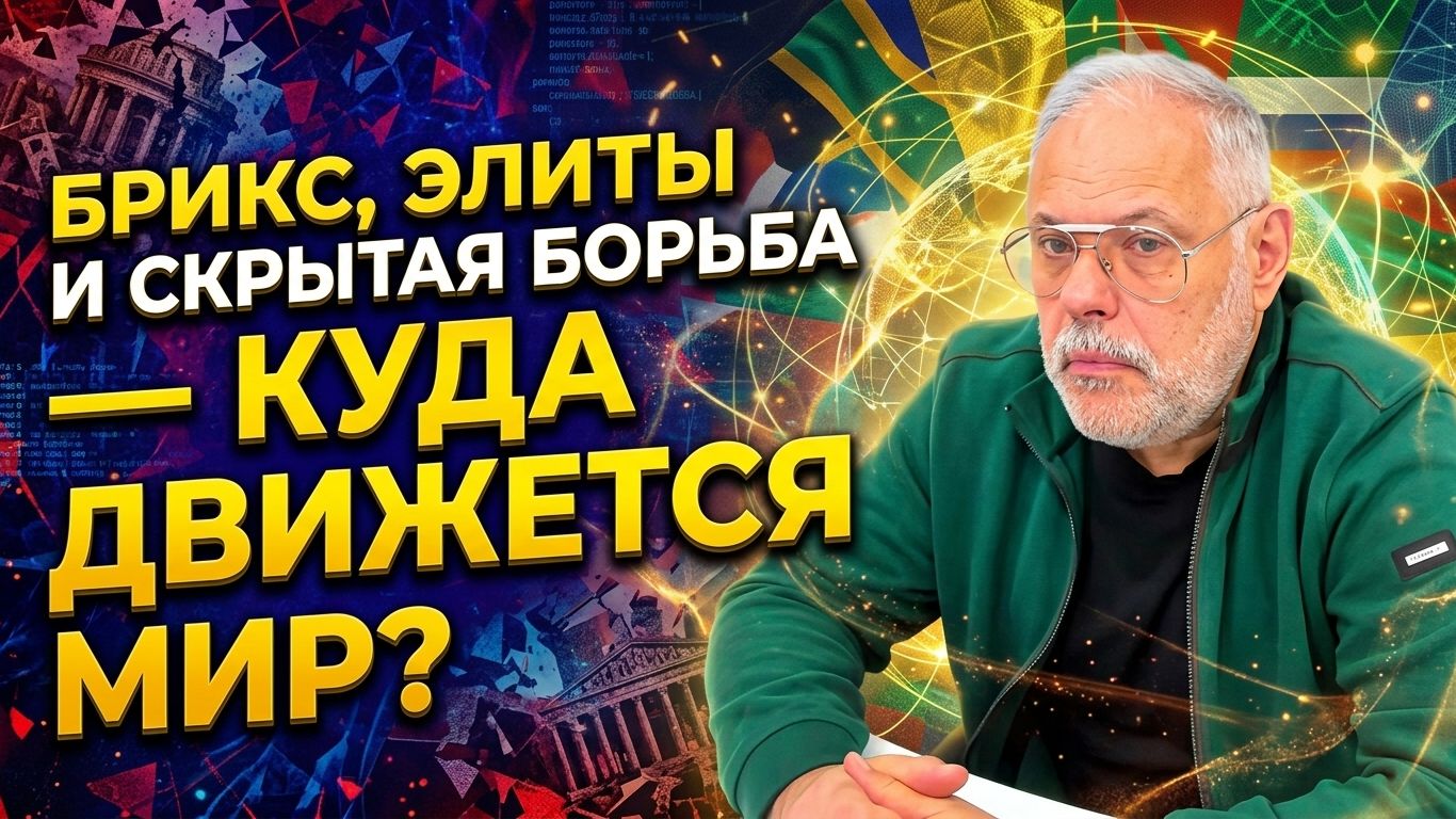 Михаил Хазин: БРИКС, элиты и скрытая борьба — куда движется мир