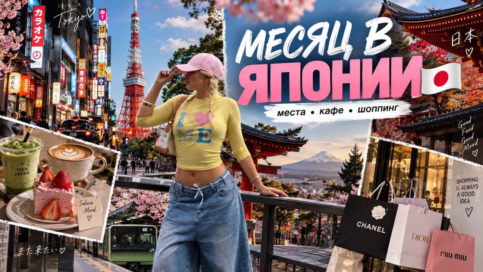 КАК Я ПРОВЕЛА МЕСЯЦ В ЯПОНИИ: места, кафе, шоппинг