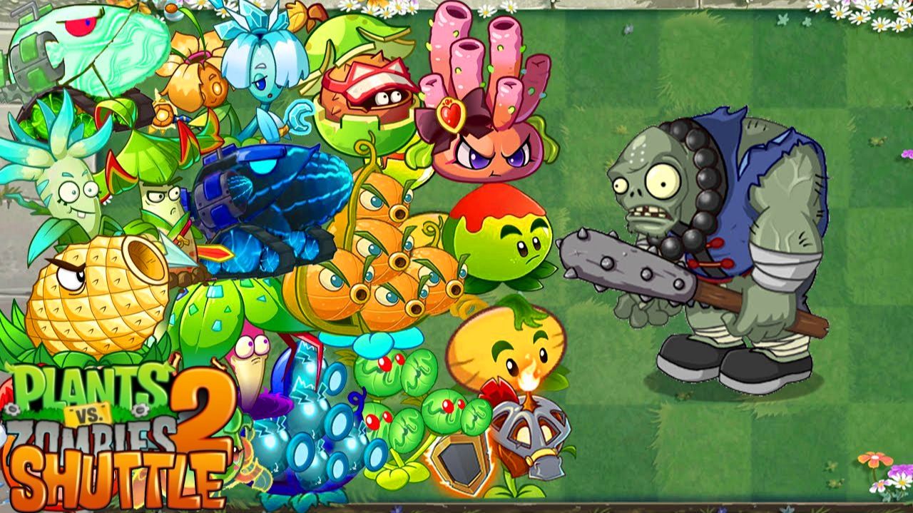 Растения против зомби PvZ 2 SHUTTLE Plants Vs Zombies ПвЗ [9]
