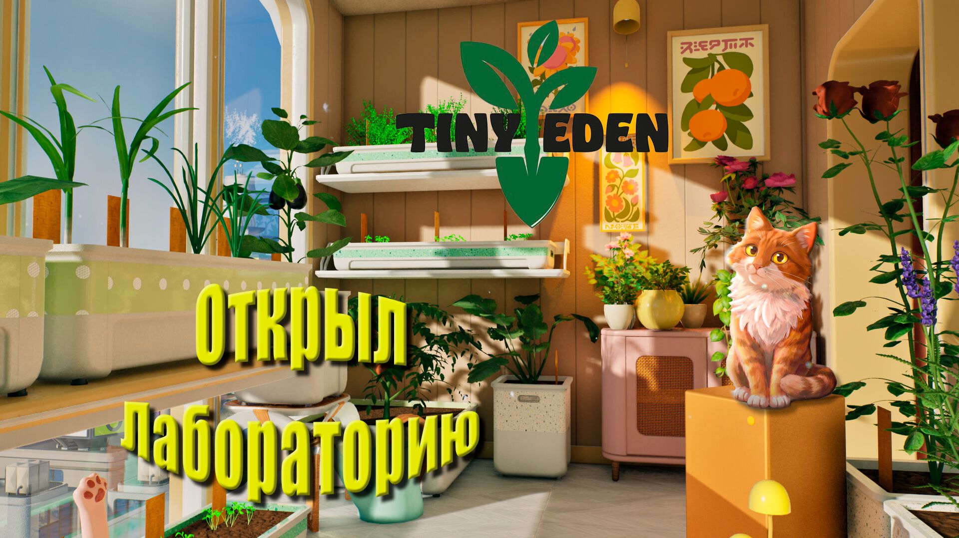 Открыли лабораторию #6 | Tiny Eden