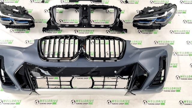 Передний рестайл комплект BMW X4 G02 M-Tech М Пакет