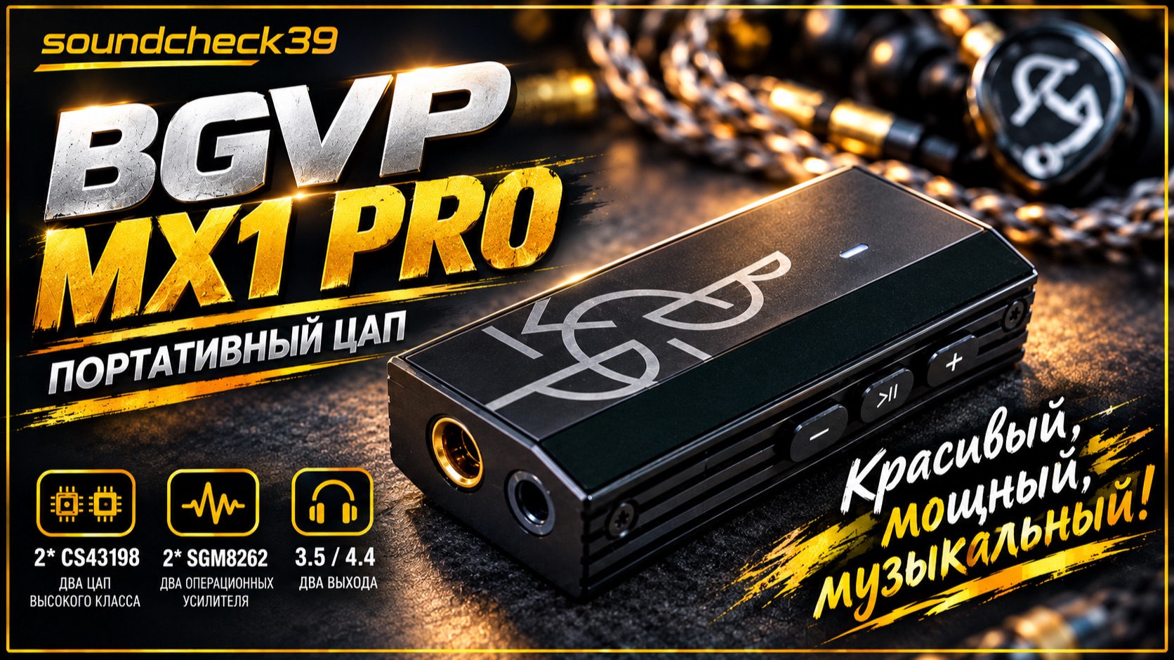 ЦАП без компромиссов? | ТЕСТИРУЕМ USB DAC BGVP MX1 PRO