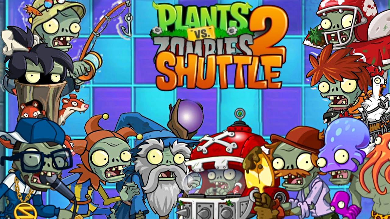 Растения против зомби PvZ 2 SHUTTLE Plants Vs Zombies ПвЗ [7]