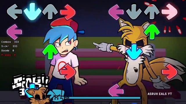 Friday Night Funkin' VS Tails Bench's - 2 Babies 1 Fox (FNF MODSonicAccurate)_720p