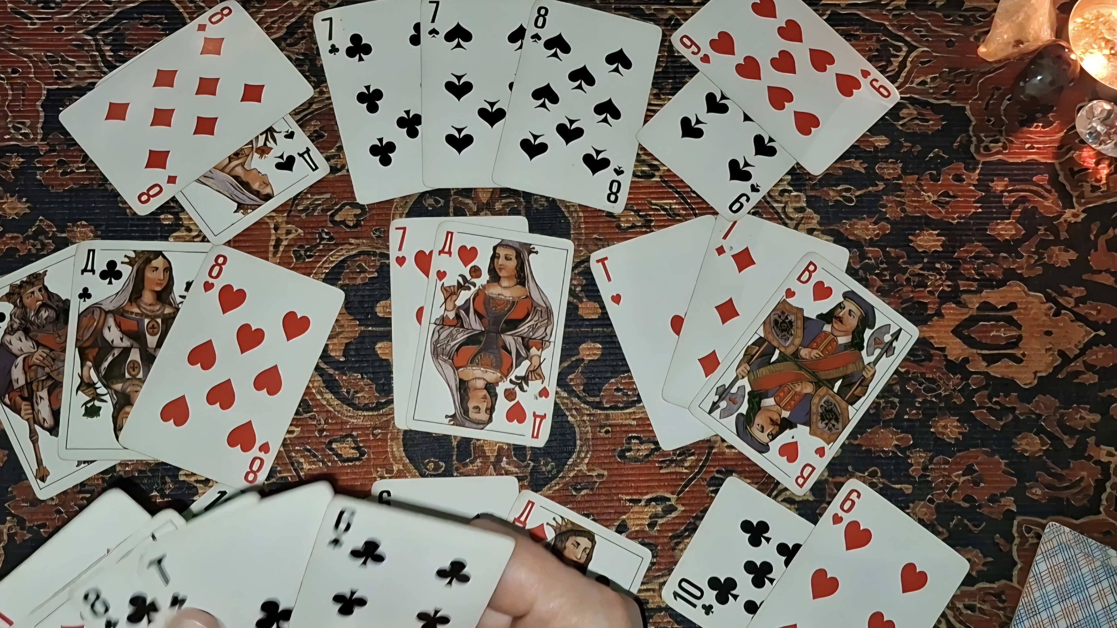 Расклад на ♥️ червовую даму