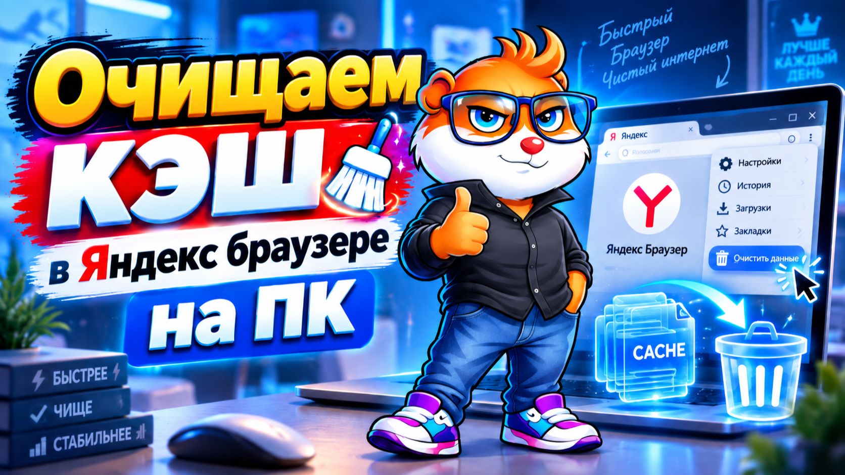 Как Очистить Кэш в Яндекс Браузере на Компьютере — 2 Простых Способа