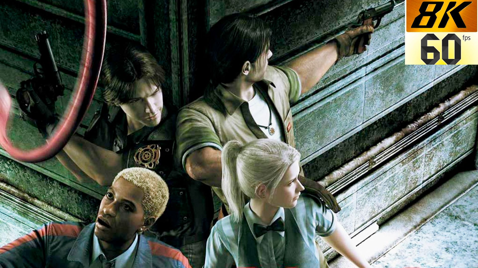 Resident Evil Outbreak: File 2 (2004) - Все Катсцены (″Special″ Улучшенное качества до 8K 60FPS)