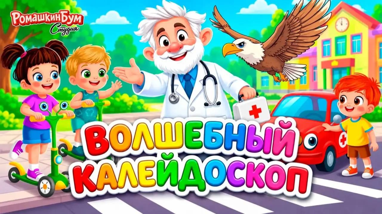 Волшебный калейдоскоп🔮 Мультики для детей. Песенки для малышей 🌈