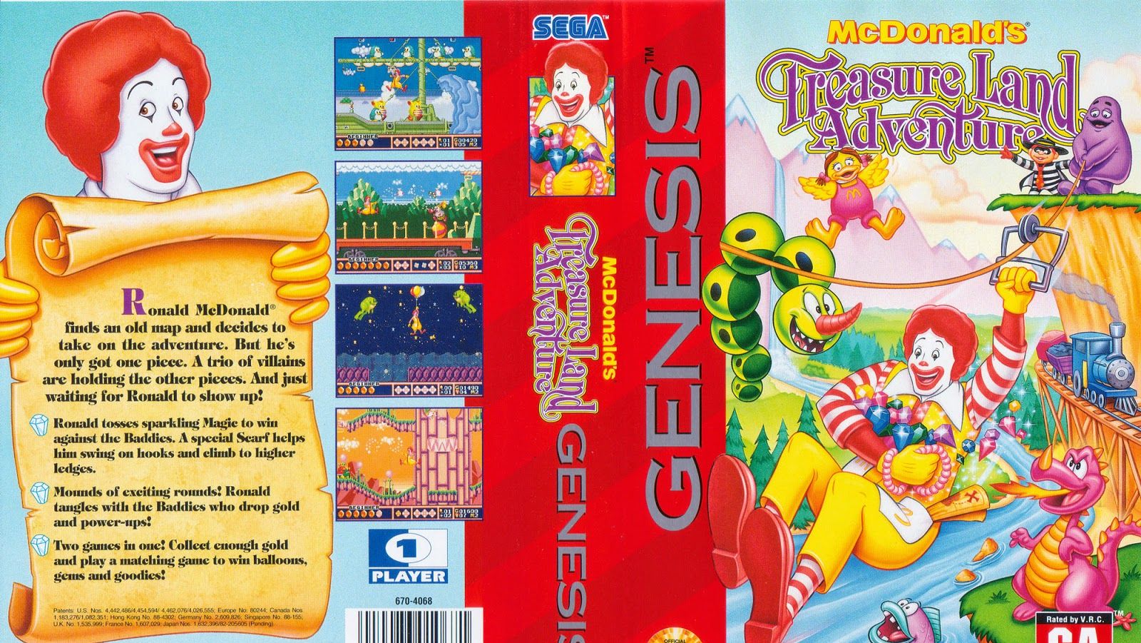 McDonald's Treasure Land Adventure (Genesis)