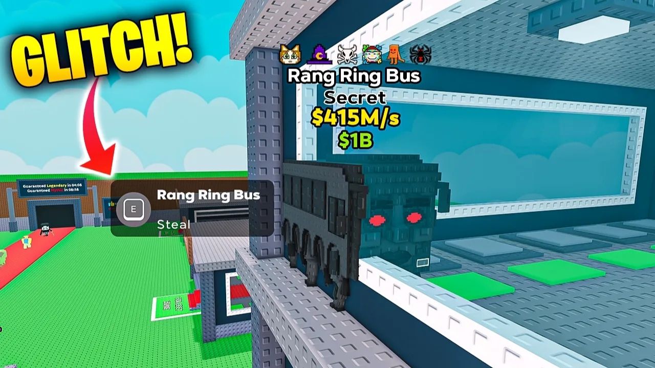 GLITCH! В Roblox Steal A Brainrot — смешные моменты #13 с TUNG TUNG SAHUR