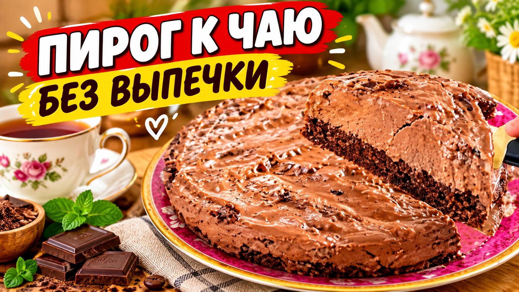 Пирог к чаю без духовки и лишней мороки!