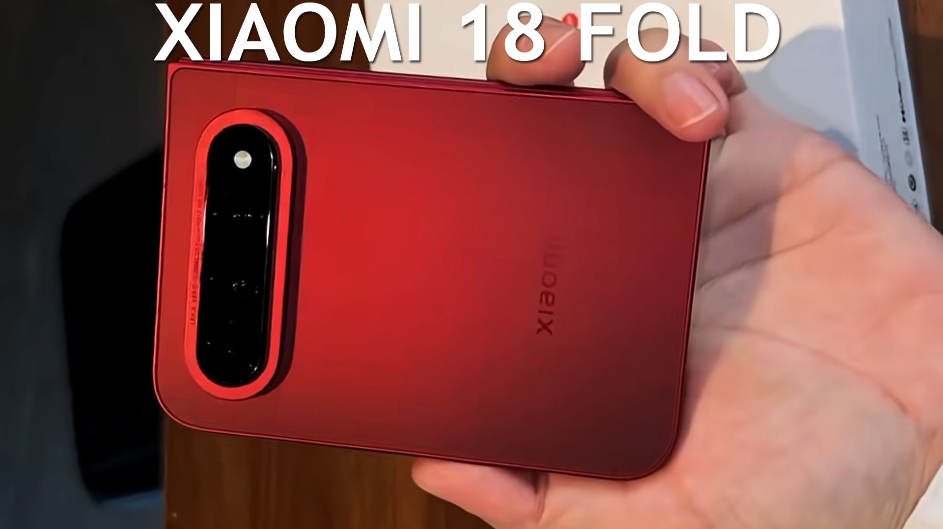 Xiaomi 18 Fold первый обзор на русском
