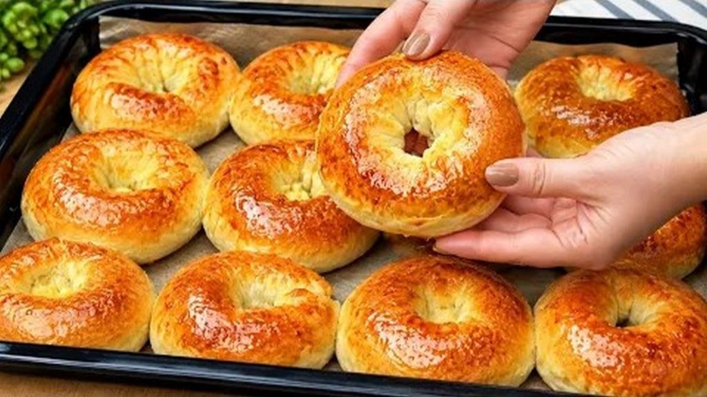 ПЫШНЫЕ и вкусные БУБЛИКИ с «Нутеллой» | Мягкие и воздушные бублики с шоколадной начинкой