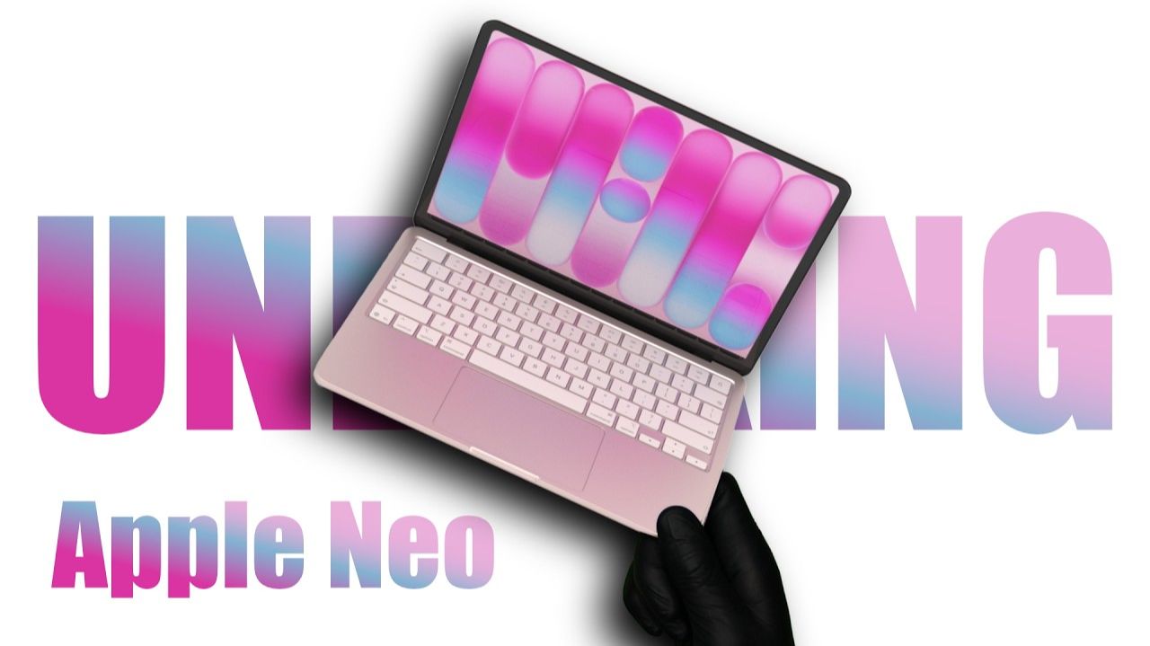 Apple MacBook Neo - ASMR Распаковка