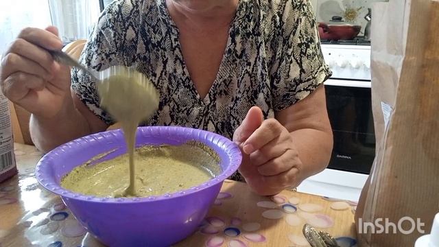 Готовлю оладьи с тыквенной мукой