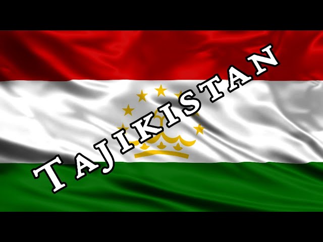 | TAJIKISTAN | ТОЧИКИСТОН | TOCIKISTON | ТАДЖИКИСТАН | TADZHIKISTAN | Waving Flag | 1 Hour | 4K