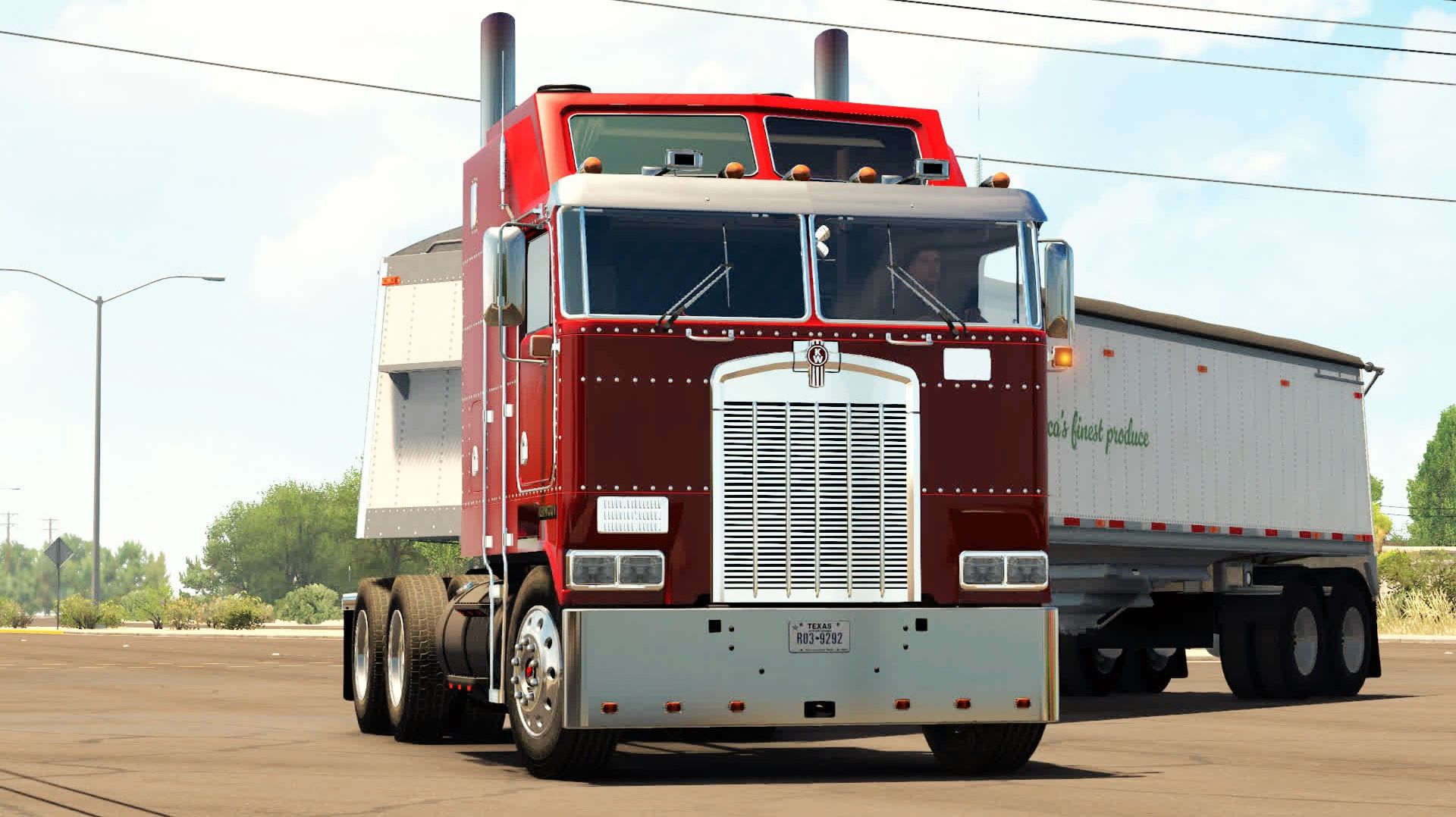 767 / ATS 1.60 / Kenworth K100 / Впереди 