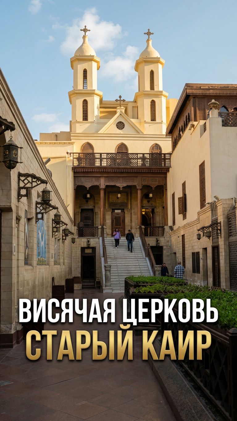 Подвешенная церковь Девы Марии в Египете