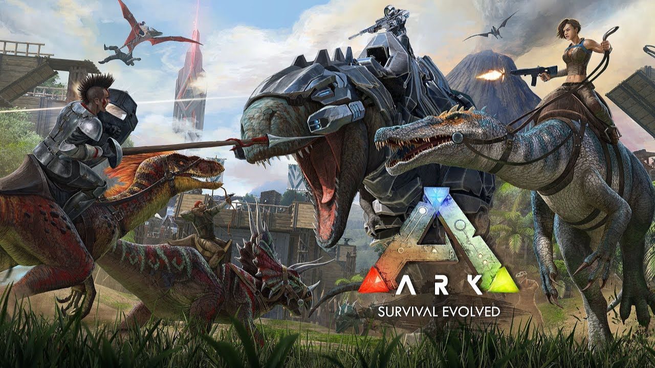 КООП# учимся выживать в суровом мире #Ark: Survival Evolved# №1