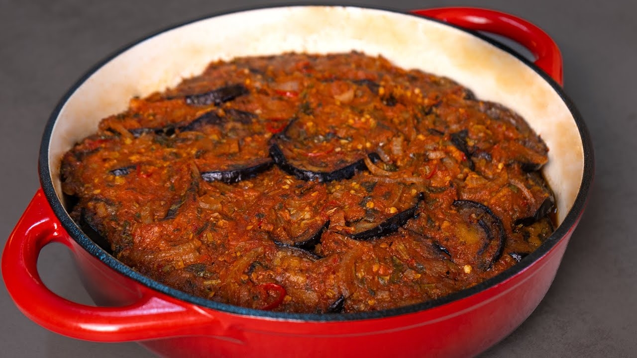 Это неописуемо вкусно! Баклажаны с мясом по-грузински.