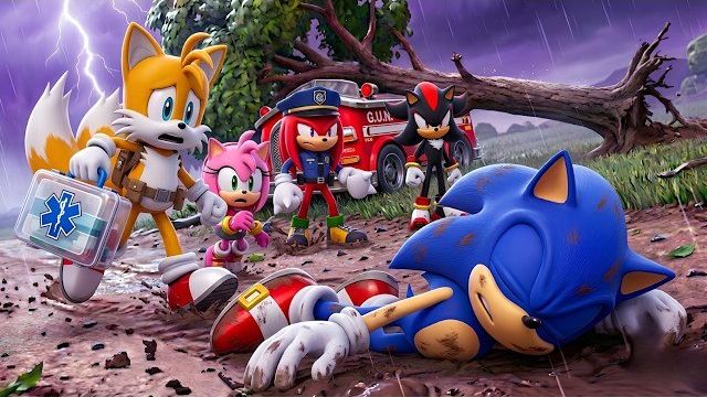СОНИК ПОСТРАДАЛ! Доктор ТЕЙЛС, спасите его СЕЙЧАС! | Sonic The Hegdehog 3, анимация