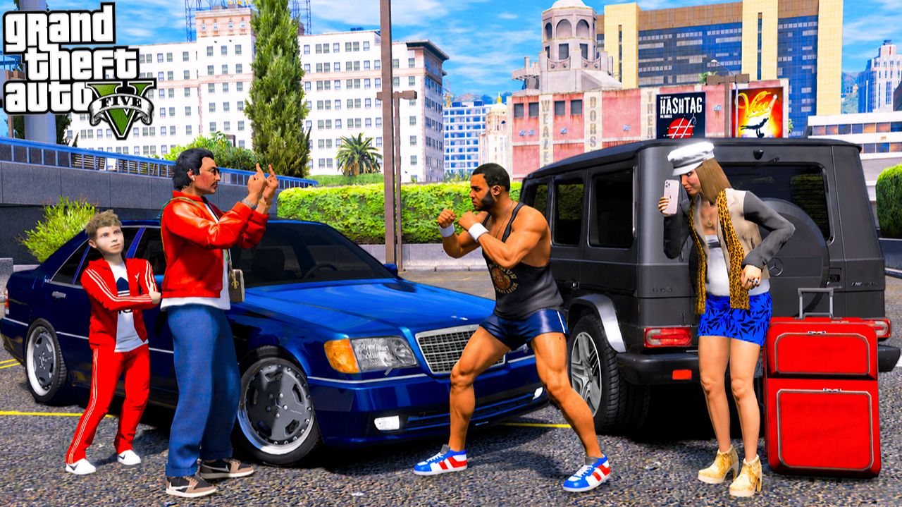 ГТА 5 ОТЕЦ И СЫН/GTA 5 FATHER/SON