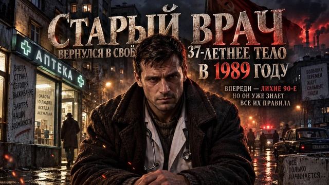 АУДИОКНИГА | Старый врач вернулся в своё 37-летнее тело в 1989 году | ПОПАДАНЦЫ | Книга 1