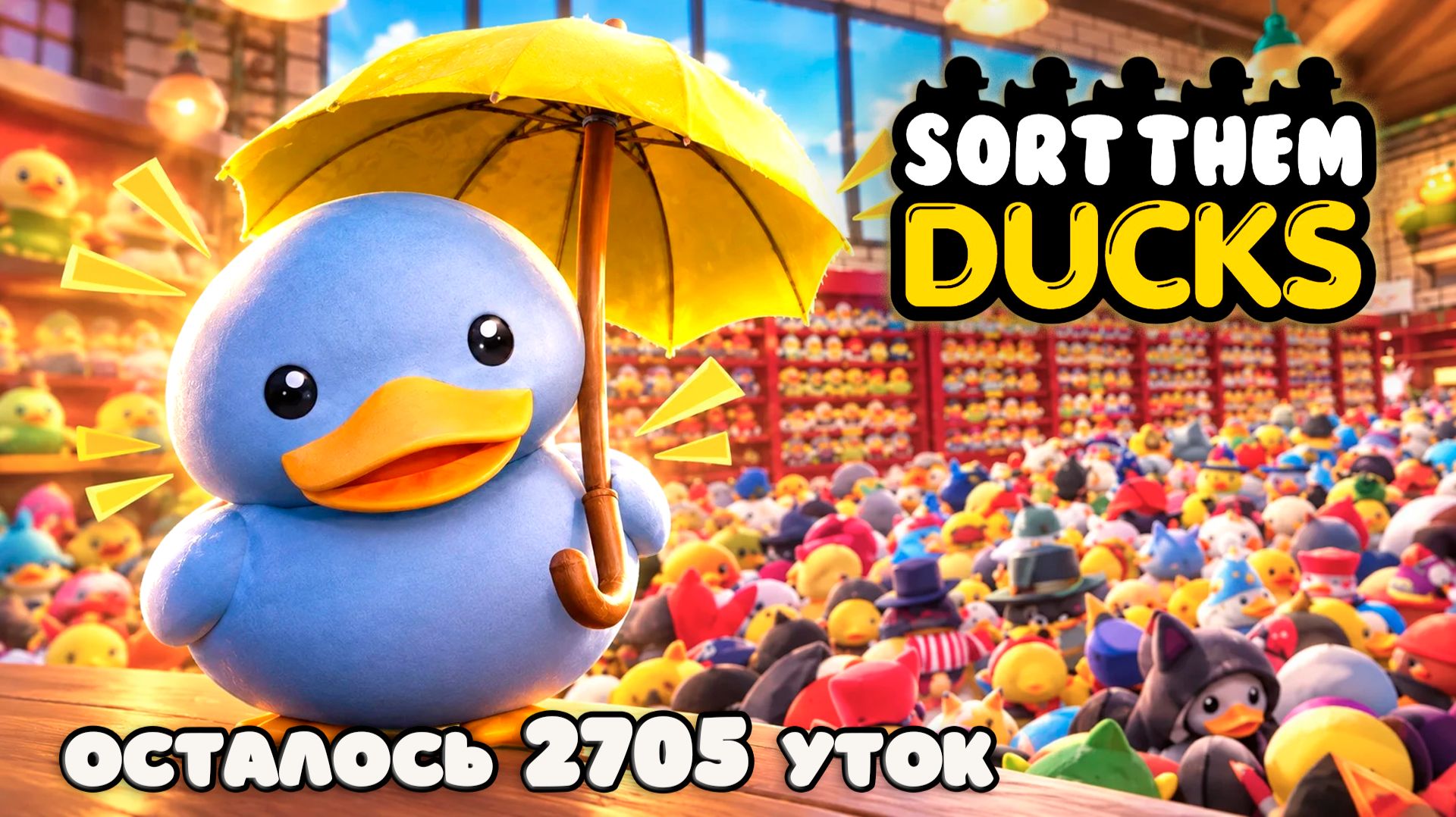 УТОЧКИ НА ЛЮБУЮ ПОГОДУ - Sort Them Ducks #2