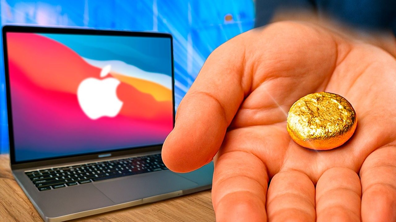 СКОЛЬКО ЗОЛОТА МОЖНО ДОБЫТЬ ИЗ MACBOOK? GopherVid