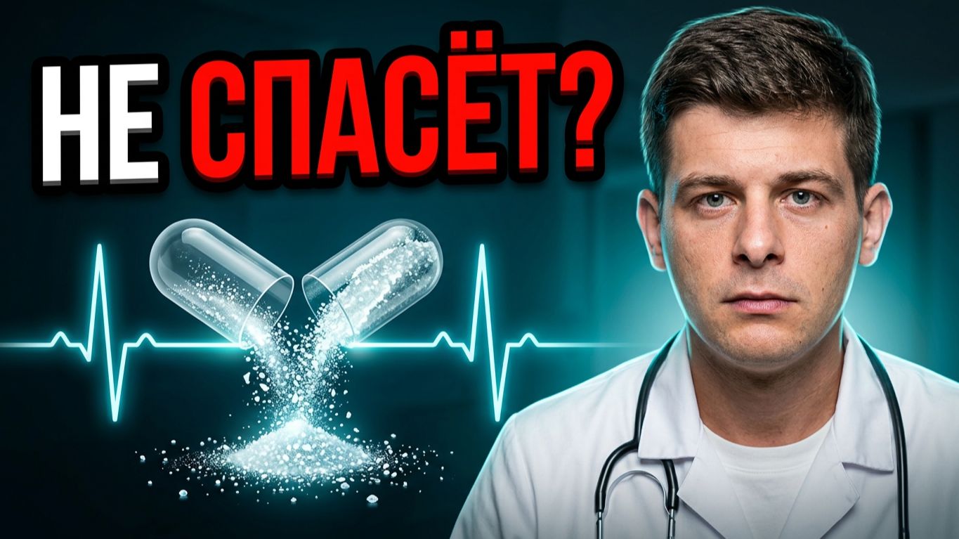 Магний от сердцебиения и тревоги. Как это работает?!