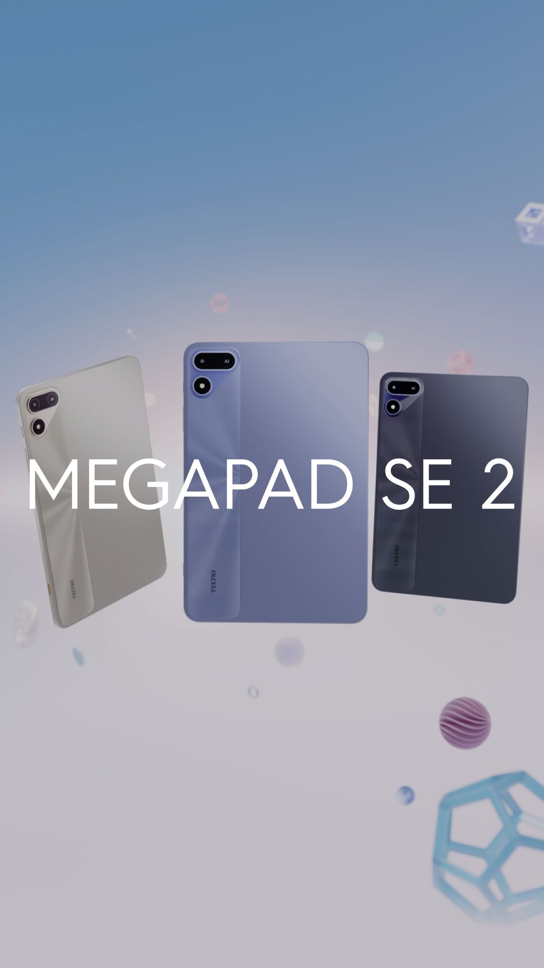 Встречаем TECNO Megapad SE 2! #TECNO