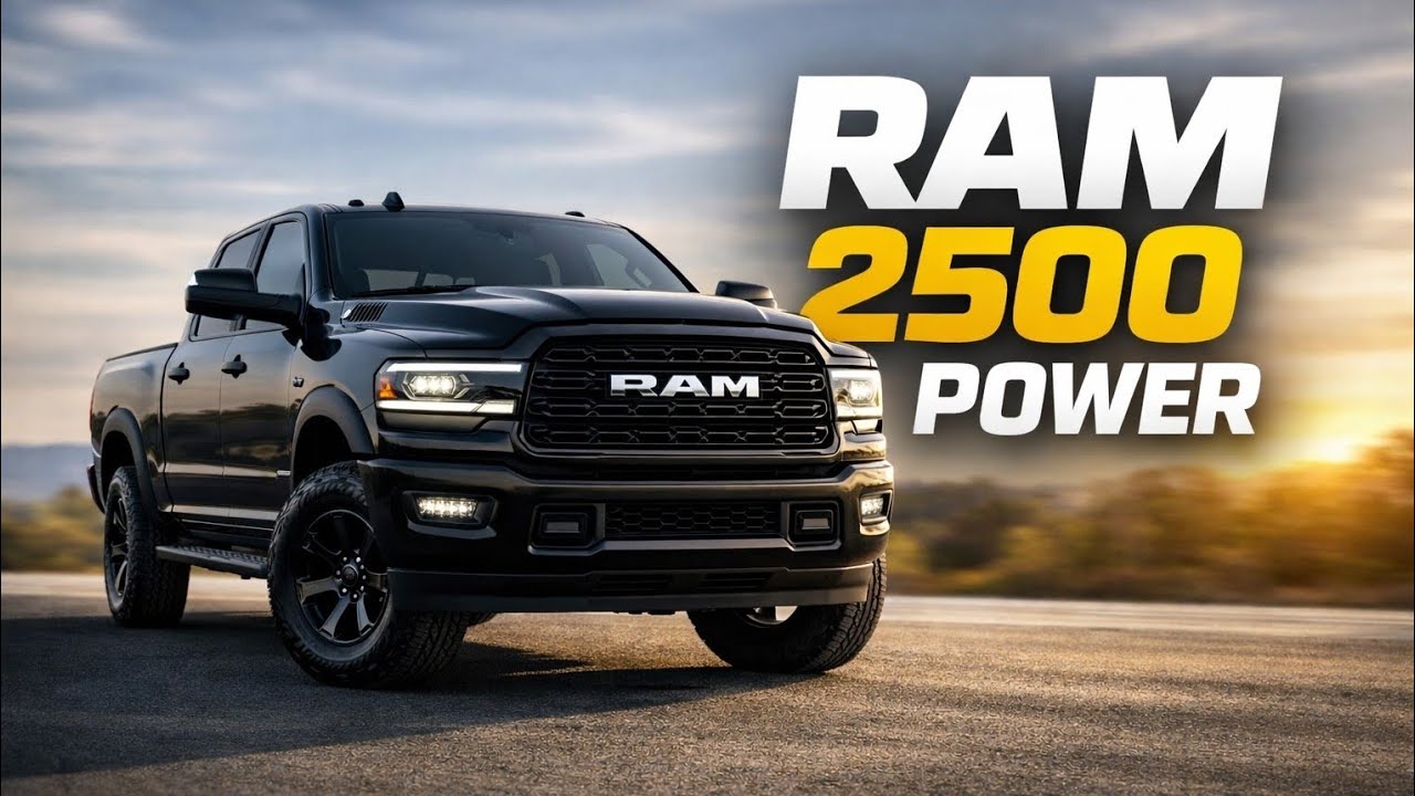 RAM 2500 POWER WAGON 2026 — МОЩЬ И ХАРАКТЕР