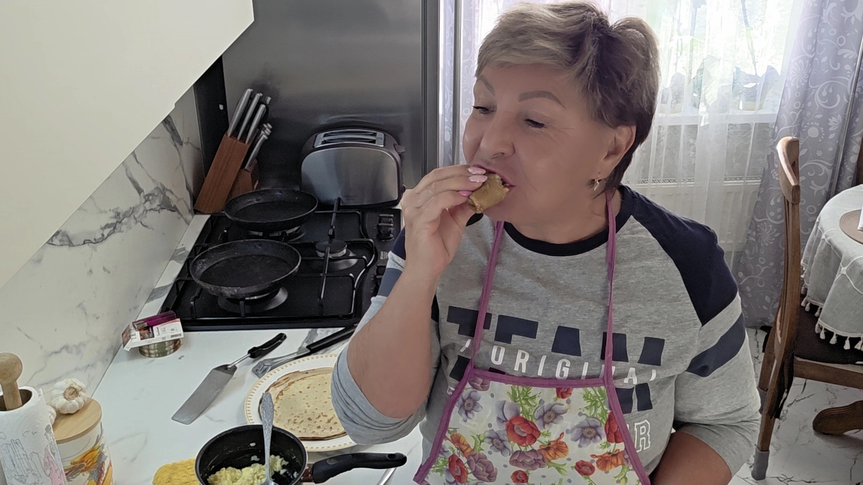БЛИНЫ 🥞😋👍С ФИРМЕННОЙ МАКАЛКОЙ ♥️