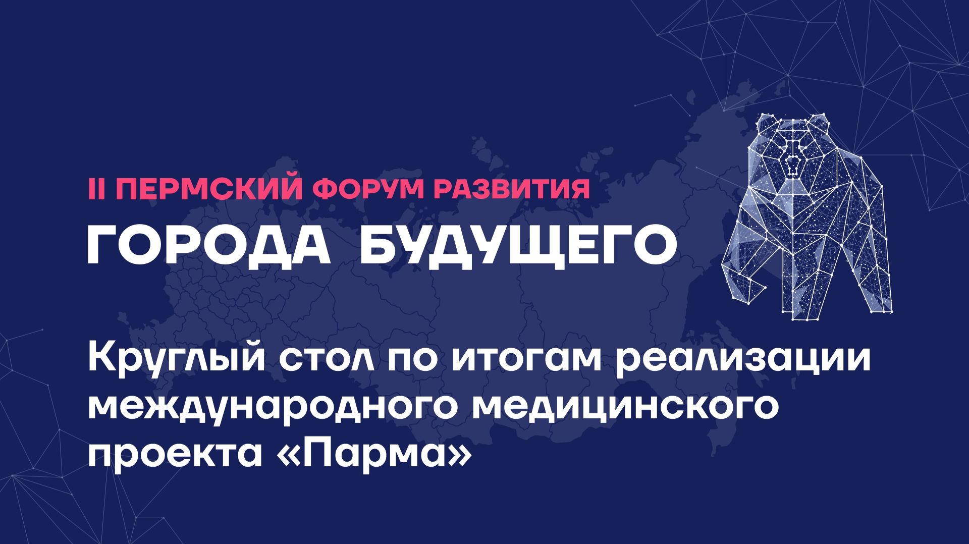 Круглый стол по итогам реализации международного медицинского проекта «Парма»