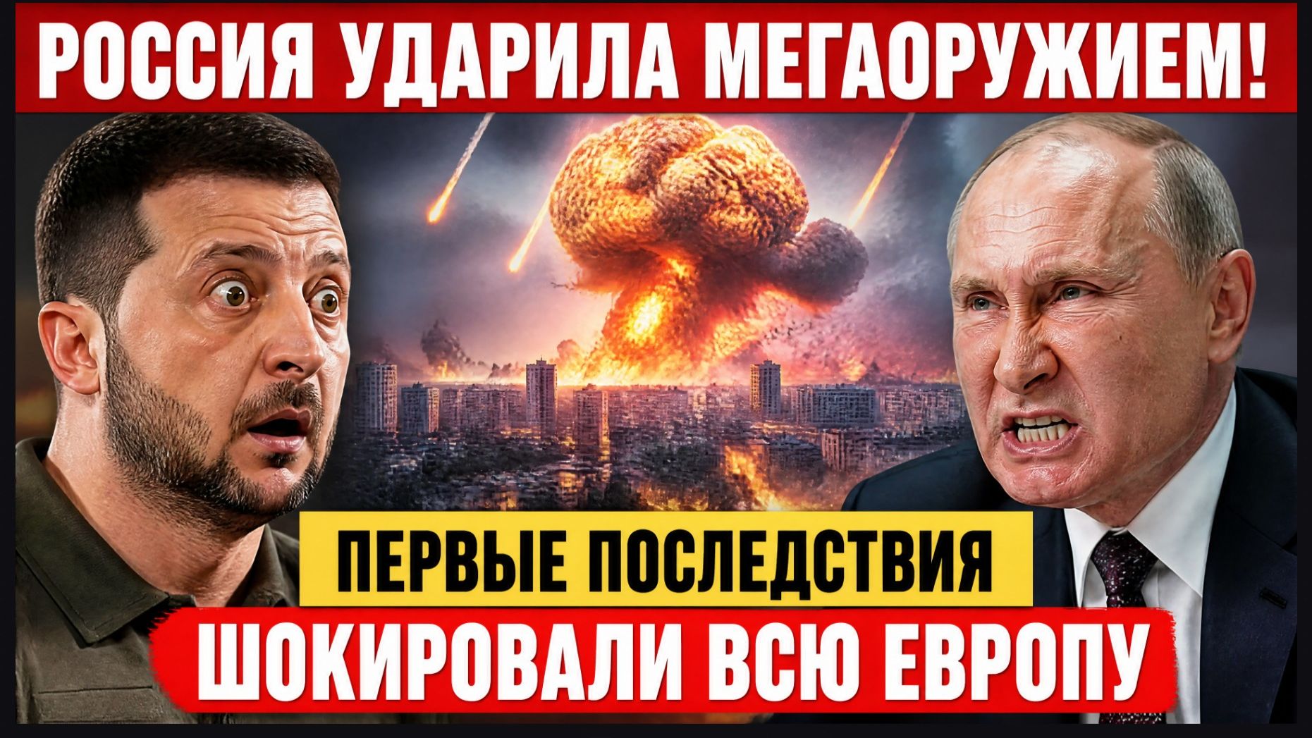 ⚡СРОЧНО! Россия ударила МЕГАОРУЖИЕМ по Украине! Первые последствия Ударов Шокировали всю Европу.