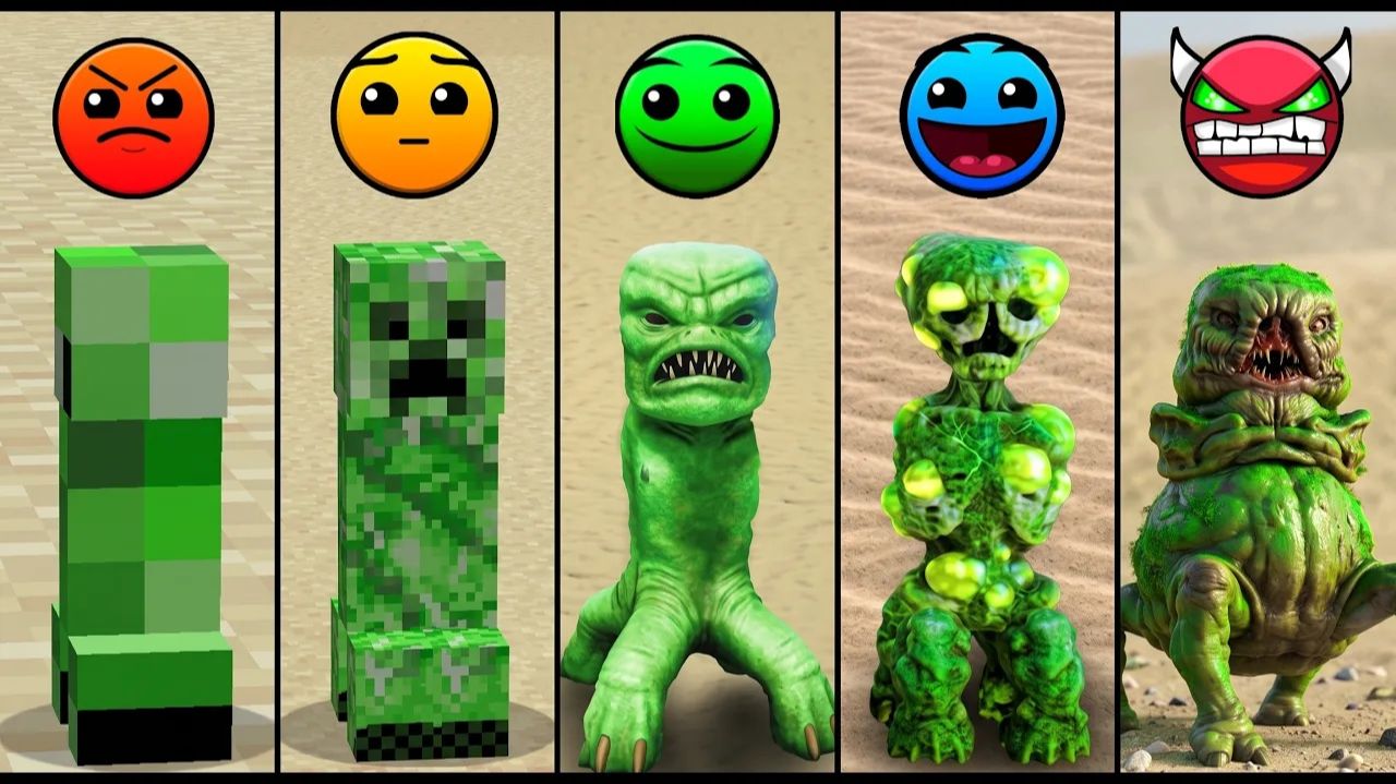 Эксперименты с разными Emoji в Minecraft — вот что получилось!